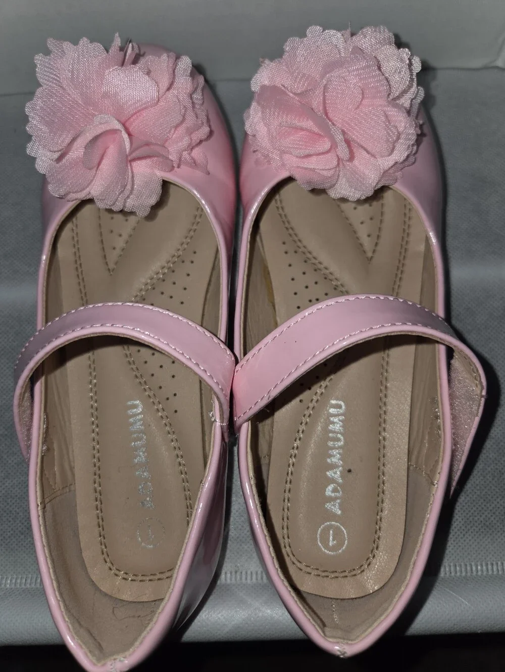 Girls Flower Dress Shoes..1